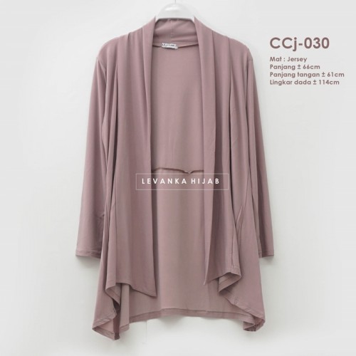 CCj-030 Cardigan jersey Lengan panjang